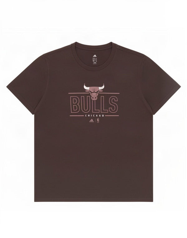 Adidas Mens Chicago Bulls Graphic T-Shirt Top XL Noir Coton