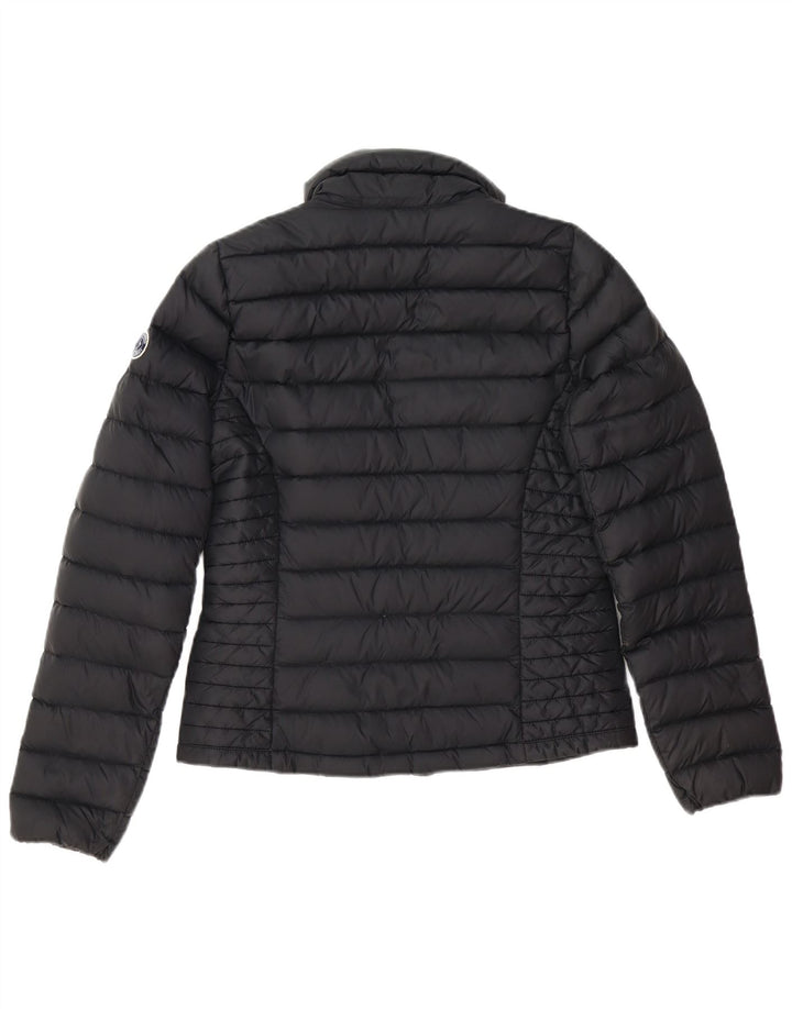 Abercrombie & Fitch Veste rembourrée pour femme UK 10 Small Noir Polyester