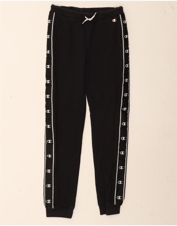 Champion Pantalon de survêtement graphique pour garçon 13-14 ans XL Noir