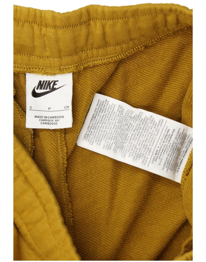 Nike Pantalon de survêtement pour homme en coton jaune Taille S