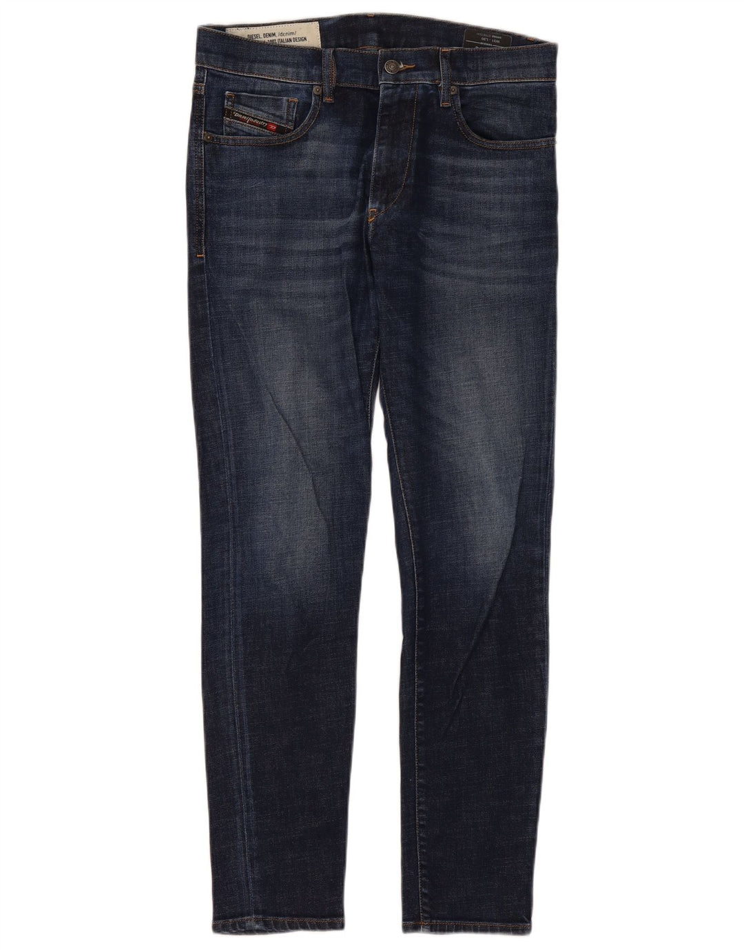 DIESEL Jean Slim D-Strukt Homme W31 L30 Bleu Marine Coton