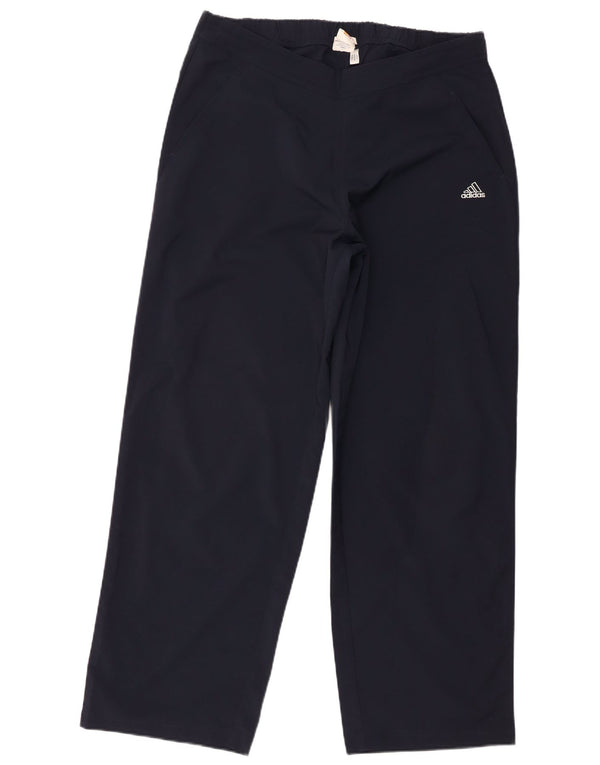Adidas Pantalon de survêtement pour femme UK 20 2XL Noir Polyester
