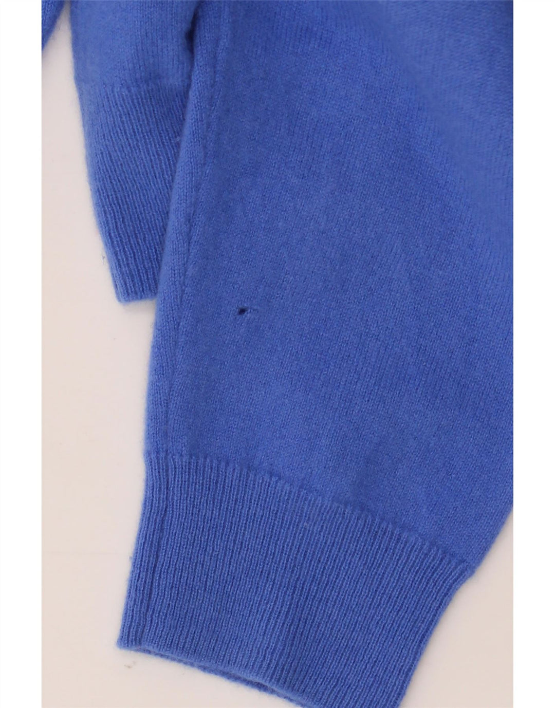 Massimo Dutti Pull à col rond pour homme XL en laine bleue