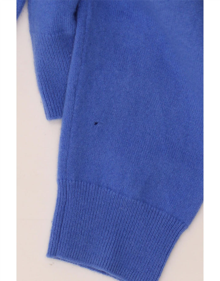 Massimo Dutti Pull à col rond pour homme XL en laine bleue