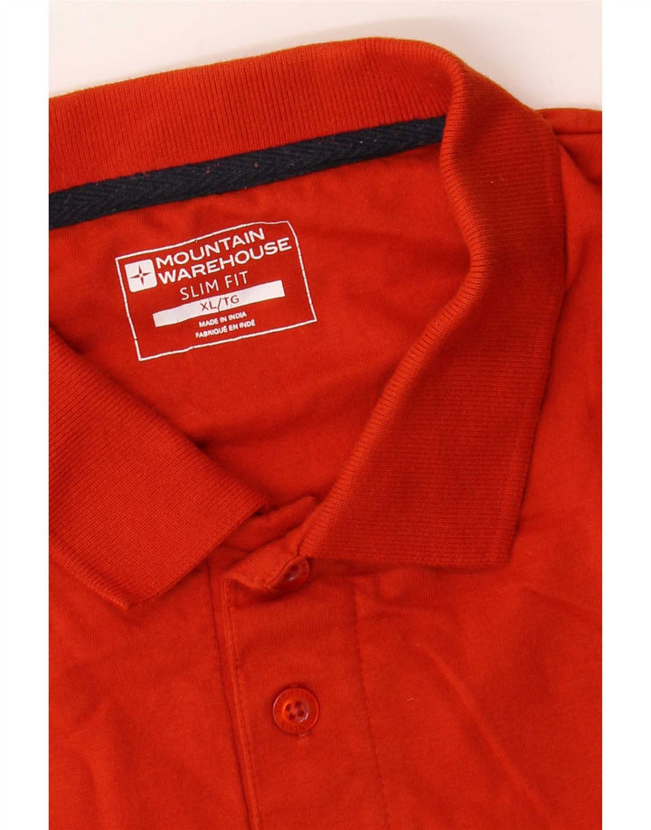Mountain Warehouse Polo Slim Fit Homme Rouge XL