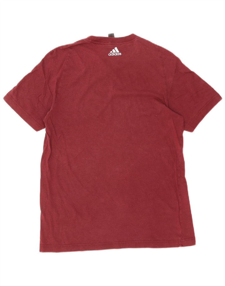 Adidas T-shirt graphique pour homme, petit, marron