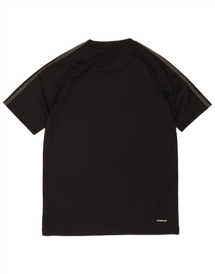 ADIDAS Hommes Aeroready T-Shirt Haut Petit Noir Polyester