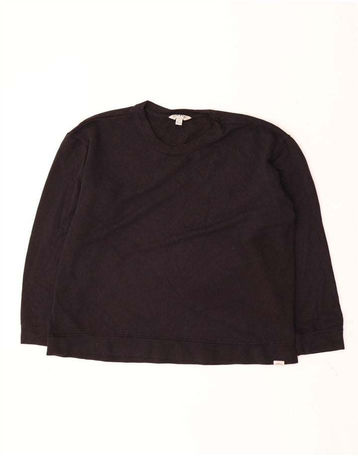 ORVIS Sweat-shirt pour femme UK 16 Large Noir Modal