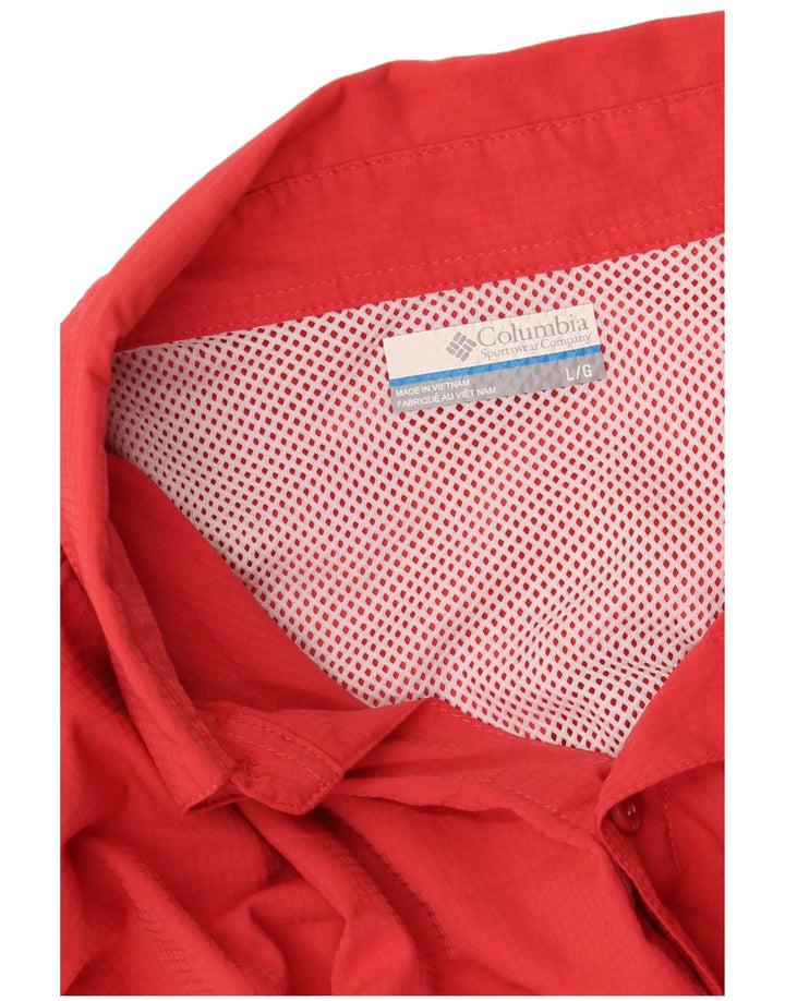 Columbia Chemise Homme Large Rouge