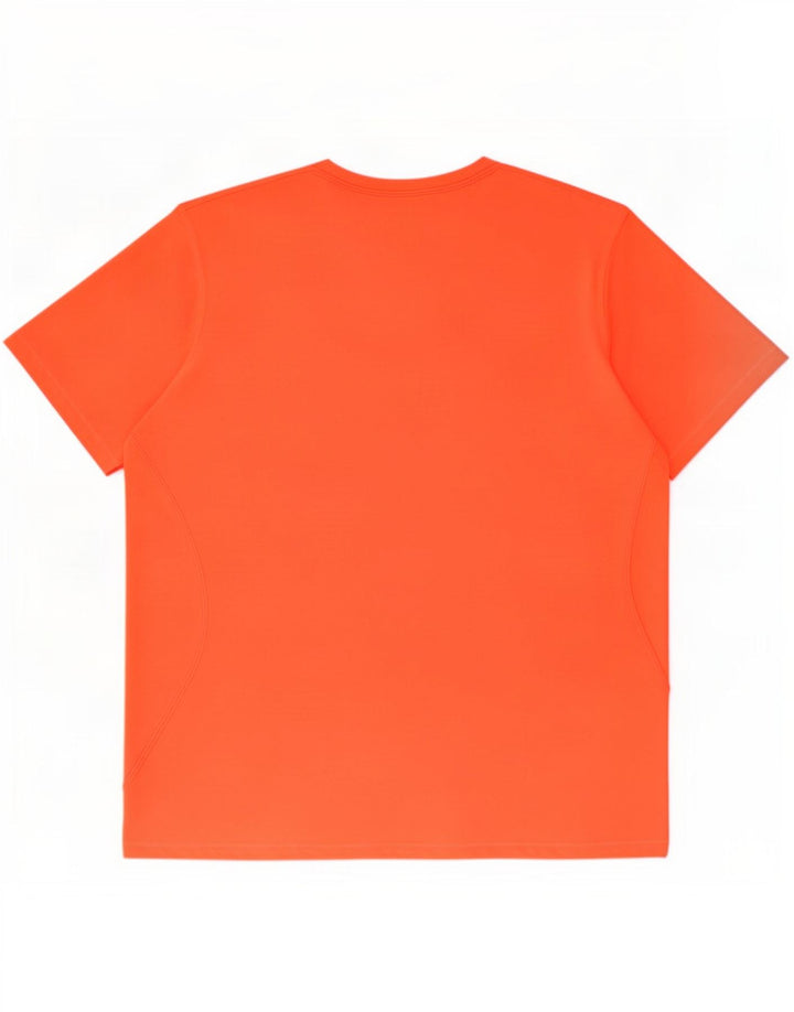 Adidas T-shirt graphique pour homme XL Orange Polyester