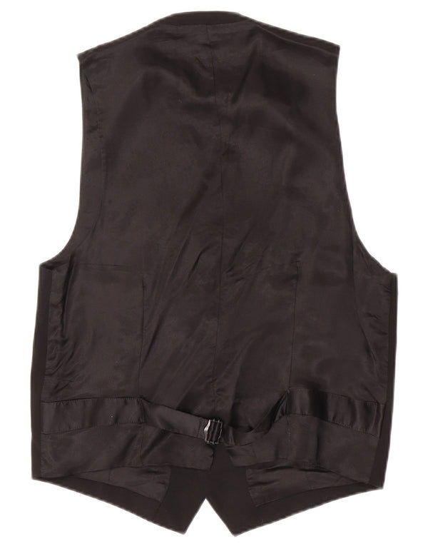 Massimo Dutti Gilet Homme EU 48 Laine Noir Moyen