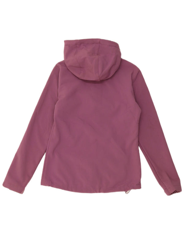Mountain Warehouse Veste coupe-vent à capuche pour femme UK 8 Small Violet