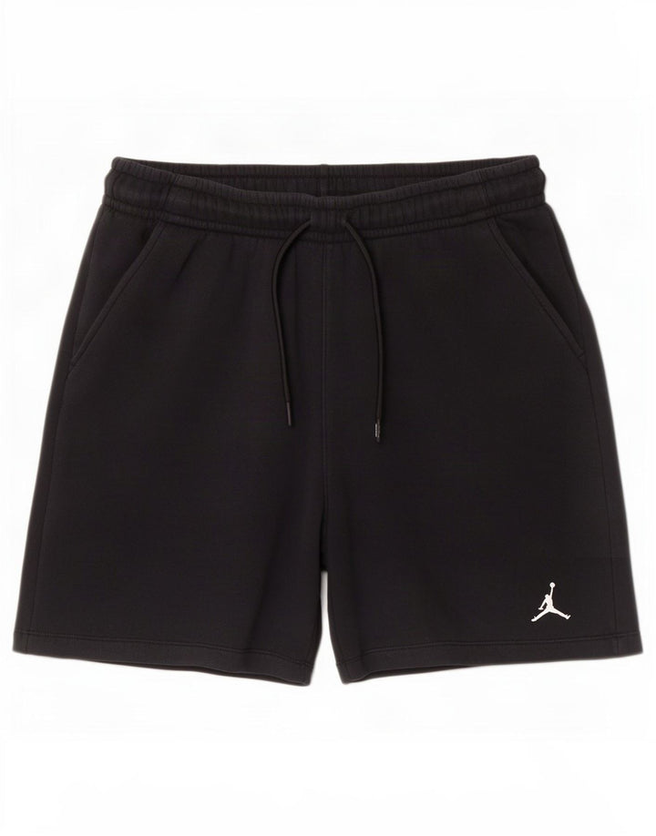 Jordan Short de sport pour homme en coton noir moyen