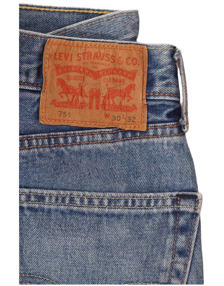 Levi's Jean Droit 751 Homme Bleu W30 L32 Coton