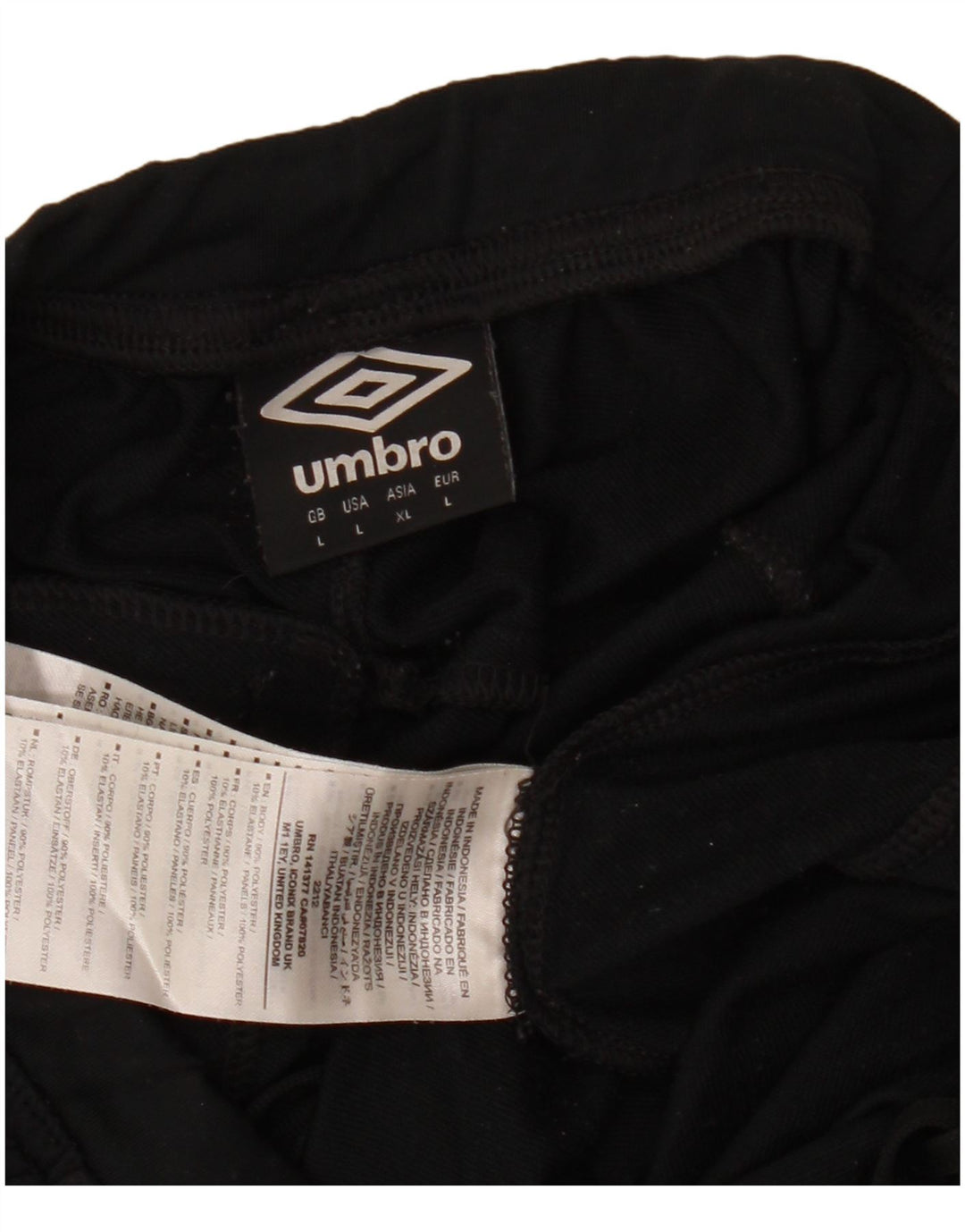 Umbro Pantalon de Survêtement Homme Large Noir Polyester