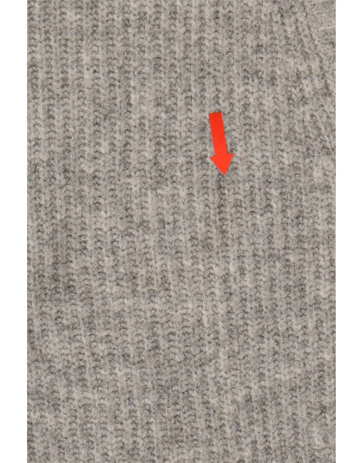 Zara Cardigan Fille 9-10 ans Gris Polyester