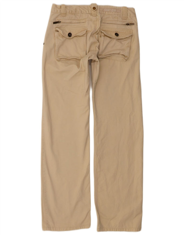 DATCH Pantalon Chino Droit Homme W31 L33 Coton Beige