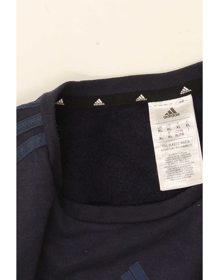 Adidas Homme Sweat Jumper XL Bleu Marine Polyester