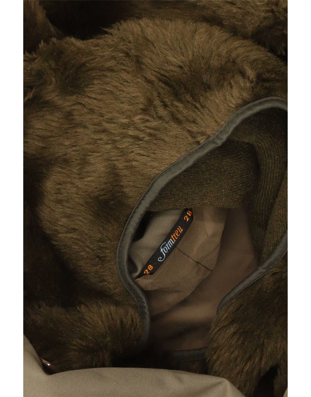 Formtreu Parka à capuche pour homme UK 40 Large Kaki