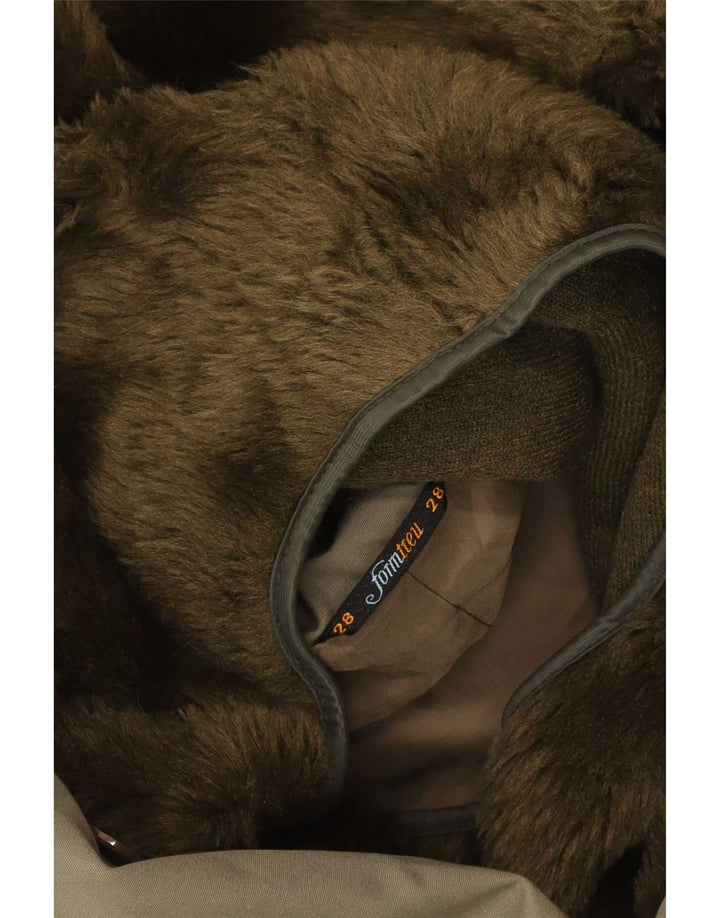 Formtreu Parka à capuche pour homme UK 40 Large Kaki