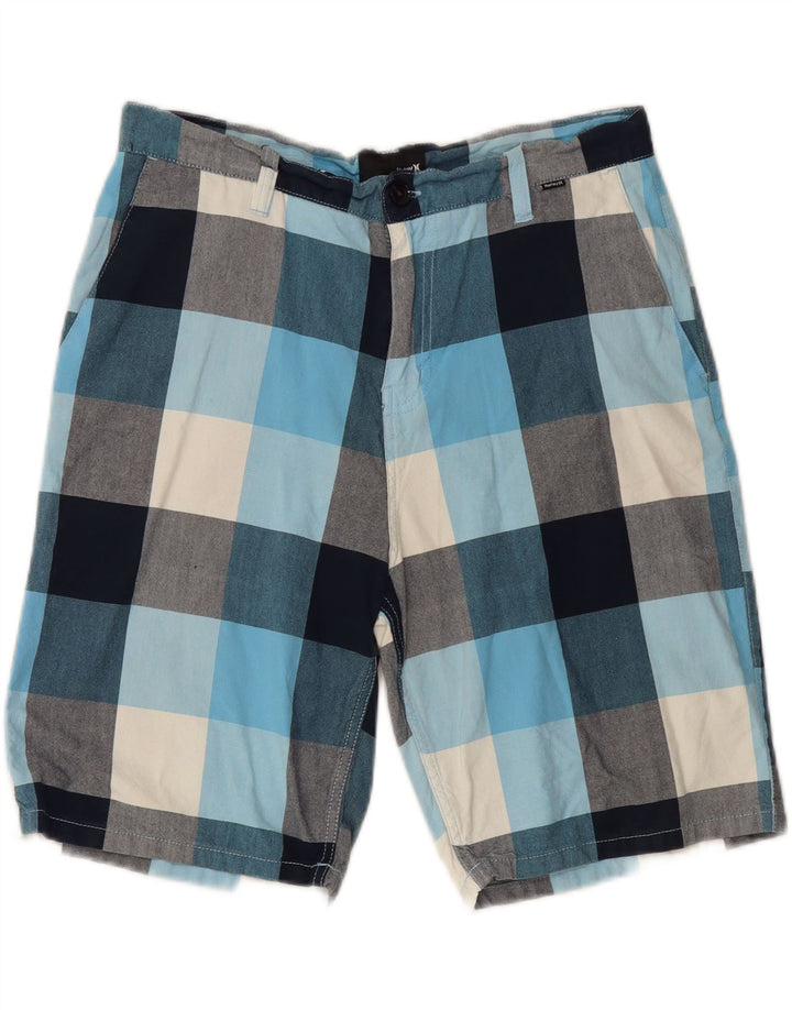 Hurley Short Chino Homme W34 Grand Carreau Multicolore