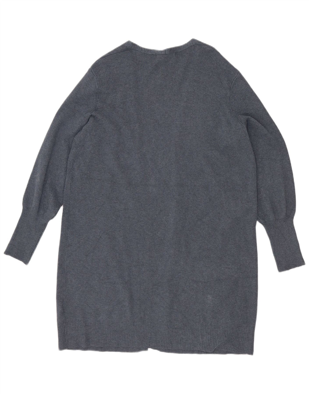 Marks & Spencer Pull cardigan ouvert long pour femme UK 14 Large Bleu