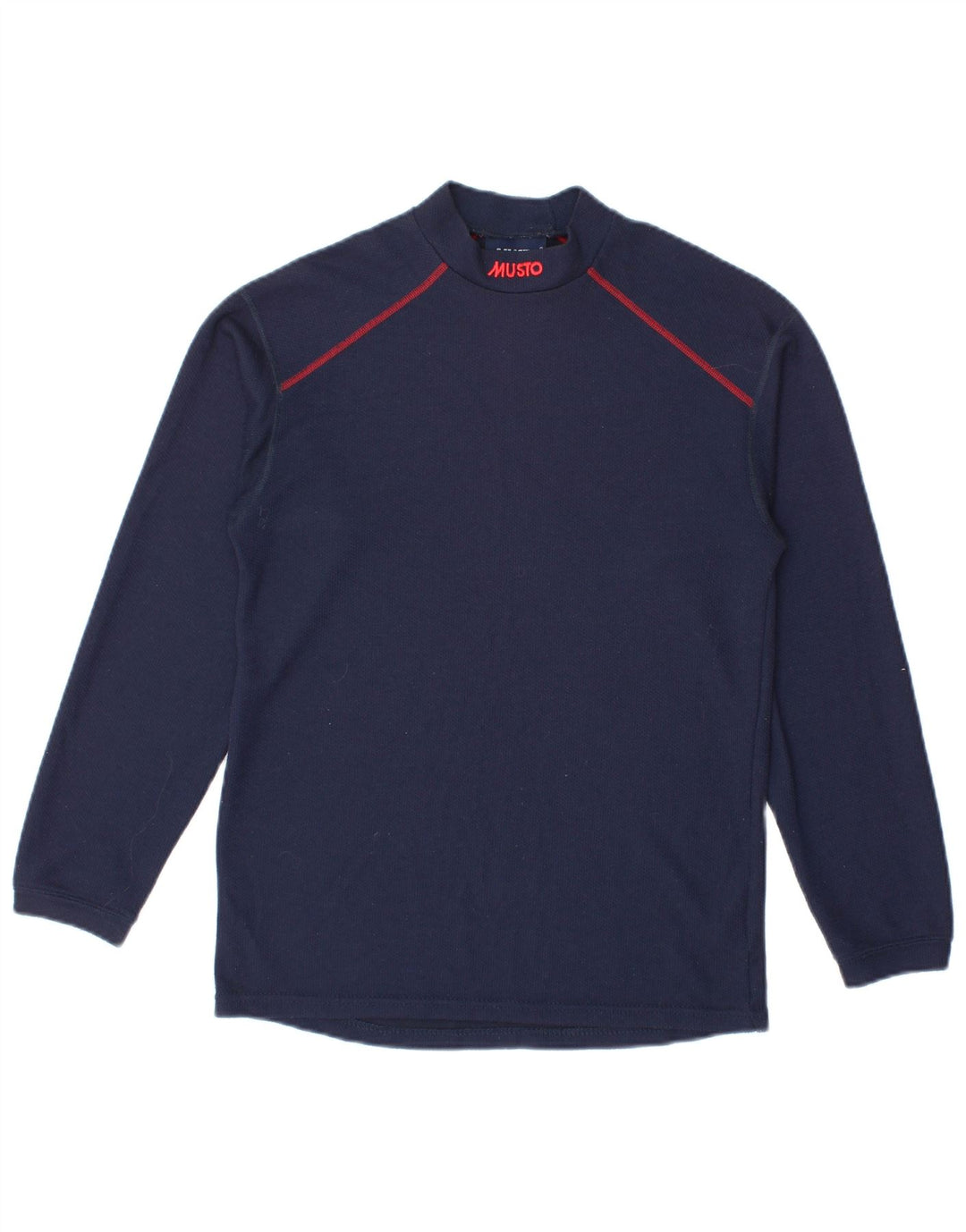 Musto Haut à manches longues pour garçon 12-13 ans Bleu marine Taille L