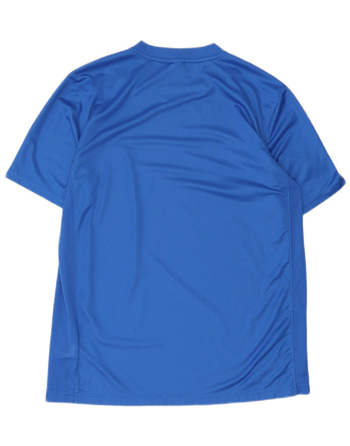Nike Hommes Dri Fit T-Shirt Haut Grand Bleu Polyester
