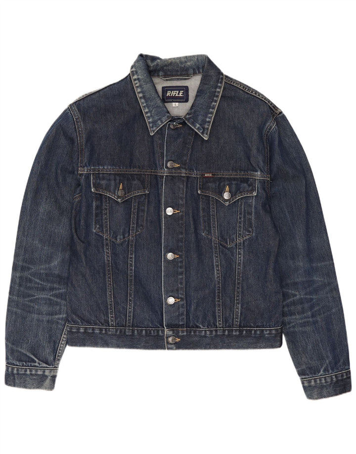 Rifle Veste en jean pour homme UK 40 Grand coton bleu