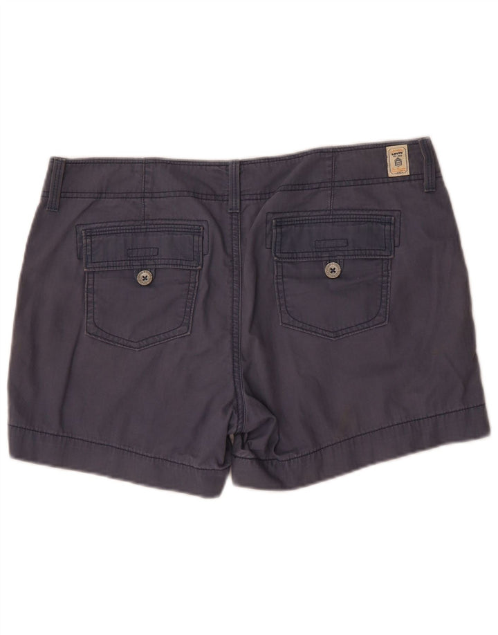 Levi's Short Cargo Femme US 12 Large W36 Bleu Coton