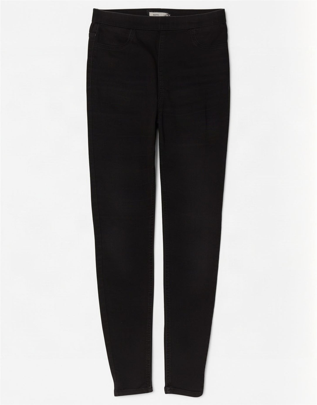 Marks & Spencer Jean Jegging Femme UK 12 Moyen W30 L29 Coton Noir