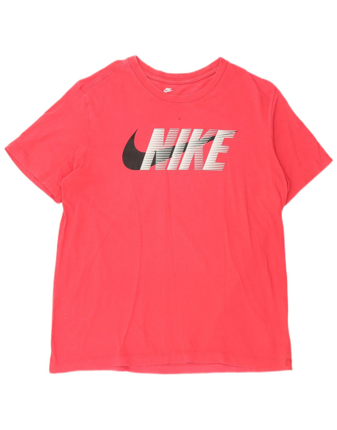 NIKE T-shirt graphique pour hommes en coton rose grand