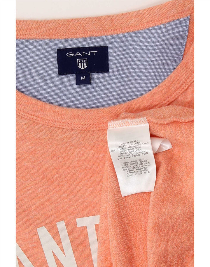 Gant Sweat-Shirt Graphique Homme Rose Moyen Coton