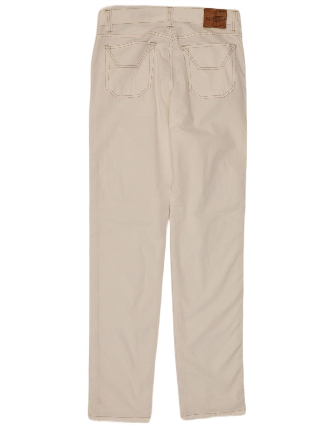 JECKERSON Jean Slim Femme W31 L34 Coton Blanc