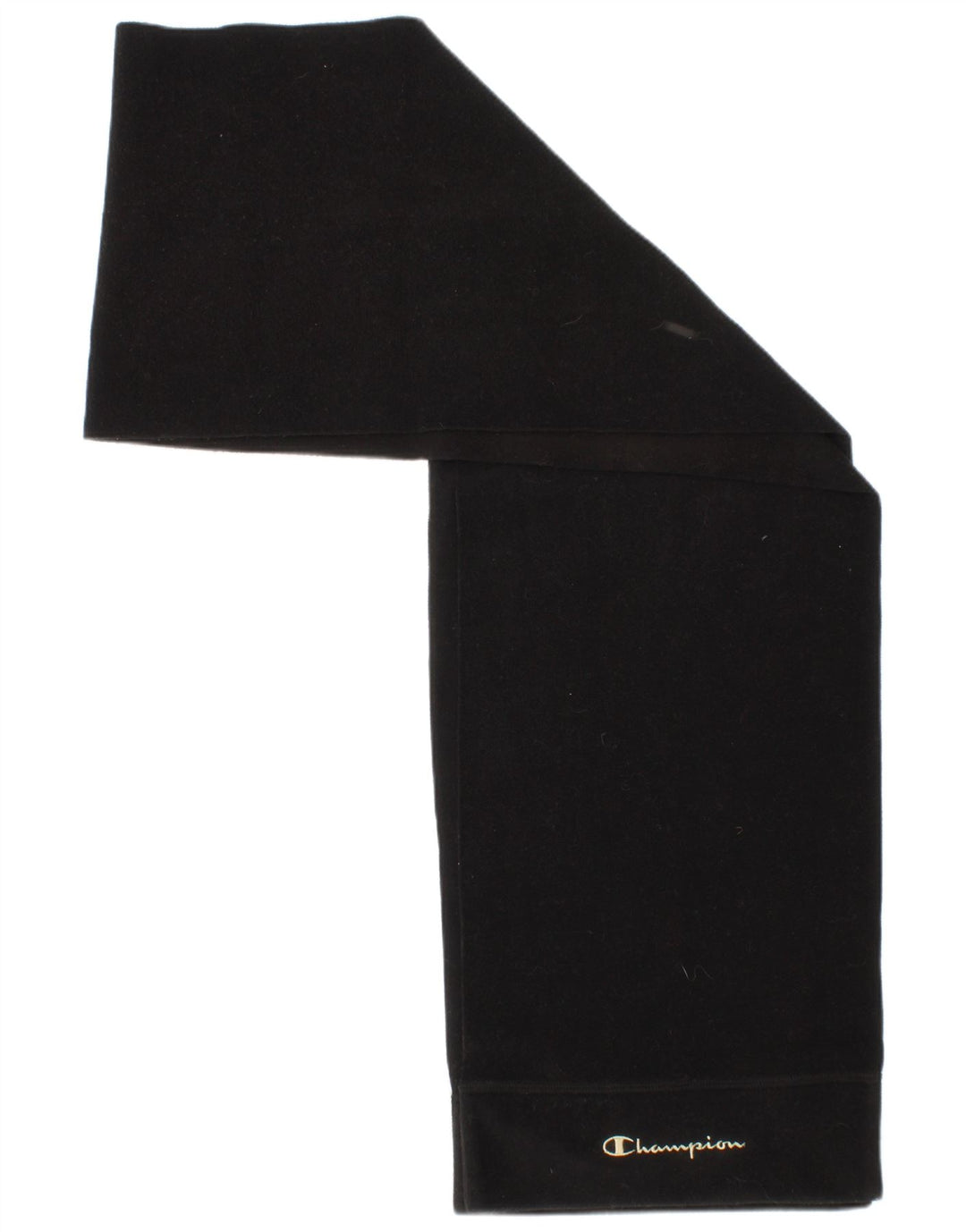 Champion Écharpe rectangulaire en polaire pour femme Taille unique Noir Polyester
