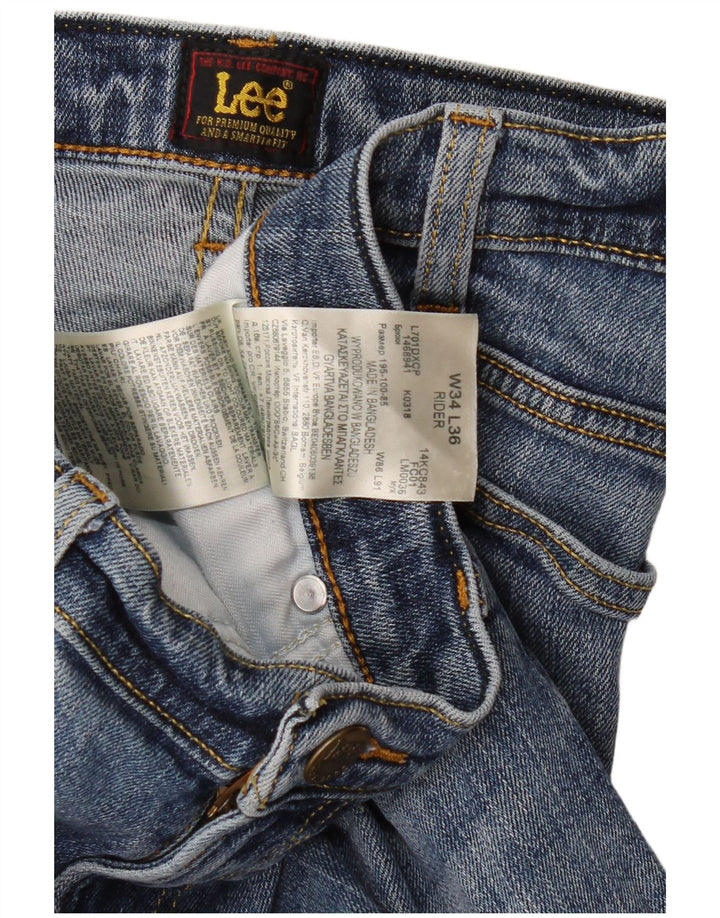 LEE Jean Slim Rider Homme W34 L33 Bleu