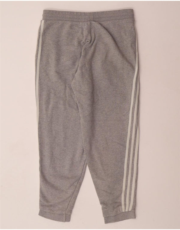 ADIDAS Pantalon de Survêtement Joggers Homme Gris Moyen Coton