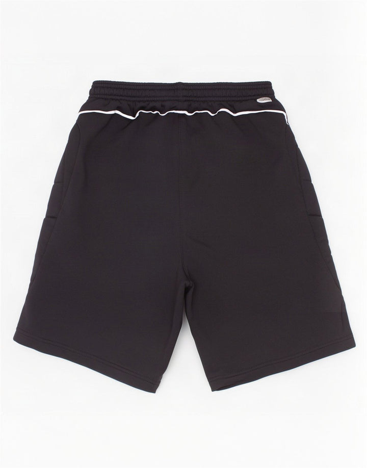 Umbro Short de Sport Graphique Garçon 9-10 Ans Polyester Colorblock Noir