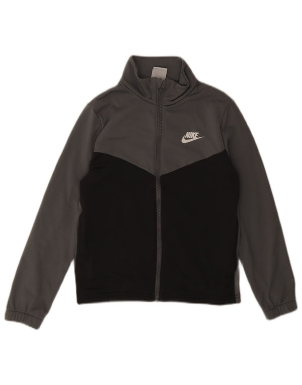 Veste de survêtement Nike Graphic pour garçon 10-11 ans Gris moyen colour block
