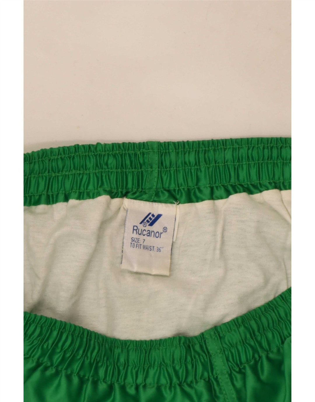 Short de sport Rucanor pour homme, grand, vert, polyester