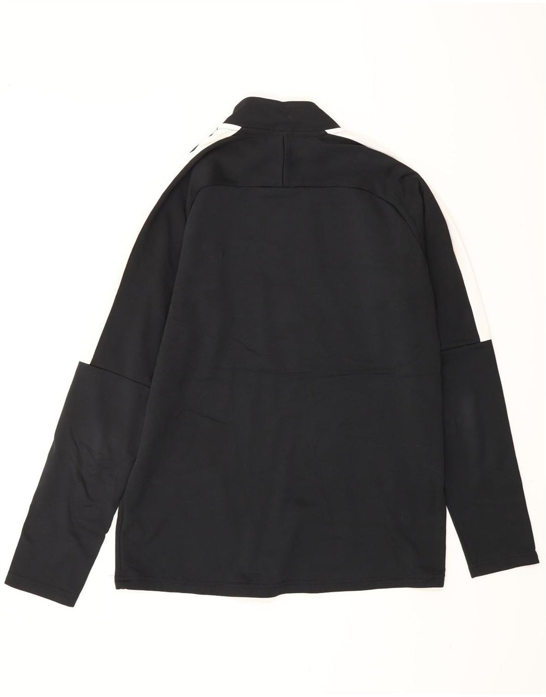 NIKE Haut de survêtement Dri Fit à col zippé pour homme Noir moyen Colourblock