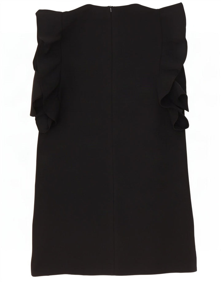 Zara Robe fourreau pour femme UK 16 Large Noir