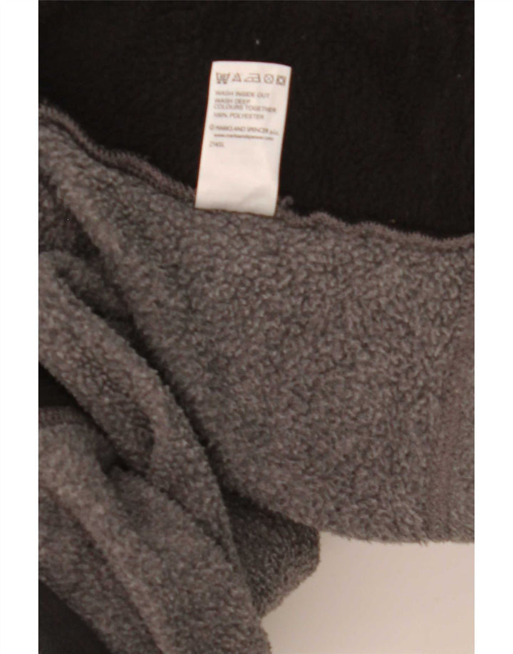 Marks & Spencer Veste polaire pour homme UK 38 Gris moyen Polyester