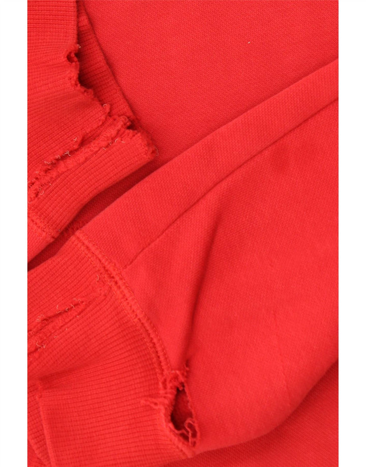 Puma Sweat à Capuche Homme Rouge Moyen Coton