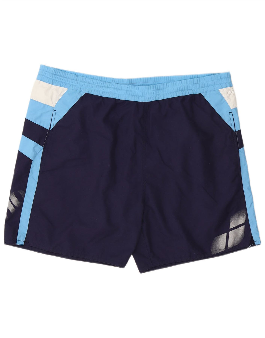 Arena Short de Bain Homme 2XL Bleu Marine Colorblock Polyester
