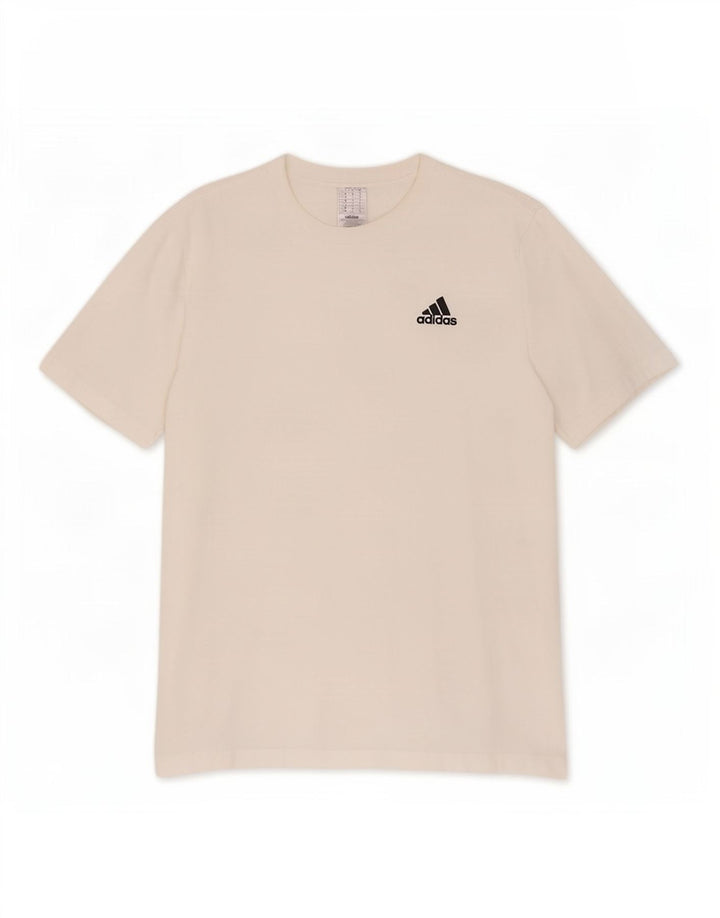 Adidas T-Shirt Homme Haut Grand Coton Blanc