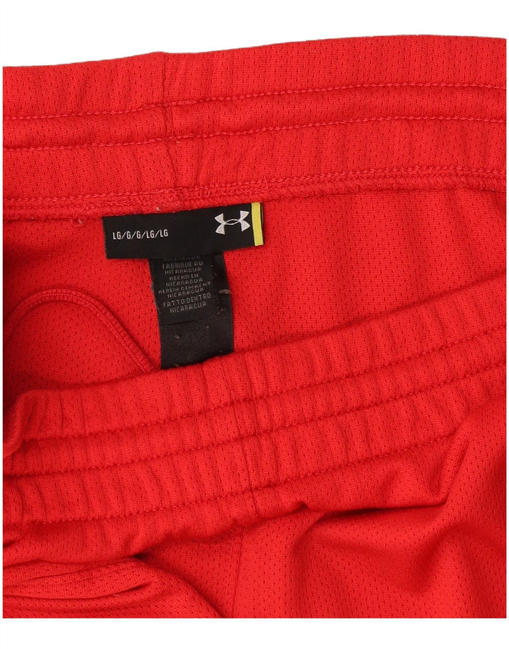 UNDER ARMOUR Short de Sport Homme Grand Rouge