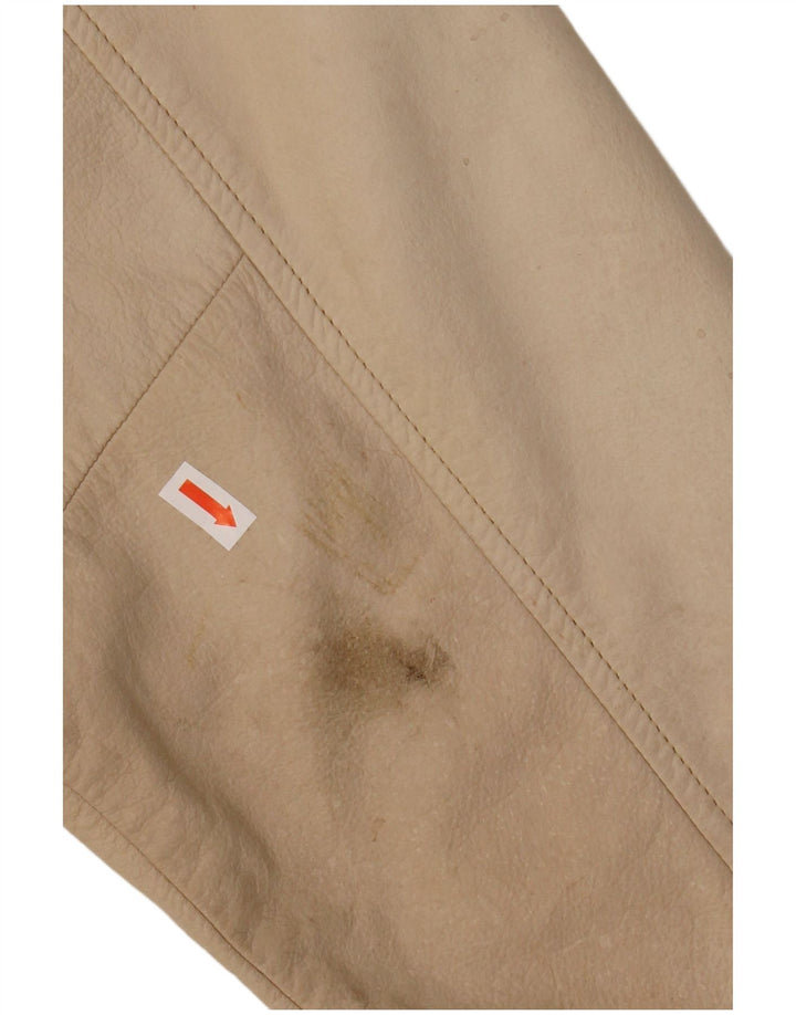 WESTBURY Veste en cuir pour homme UK 38 Cuir beige moyen