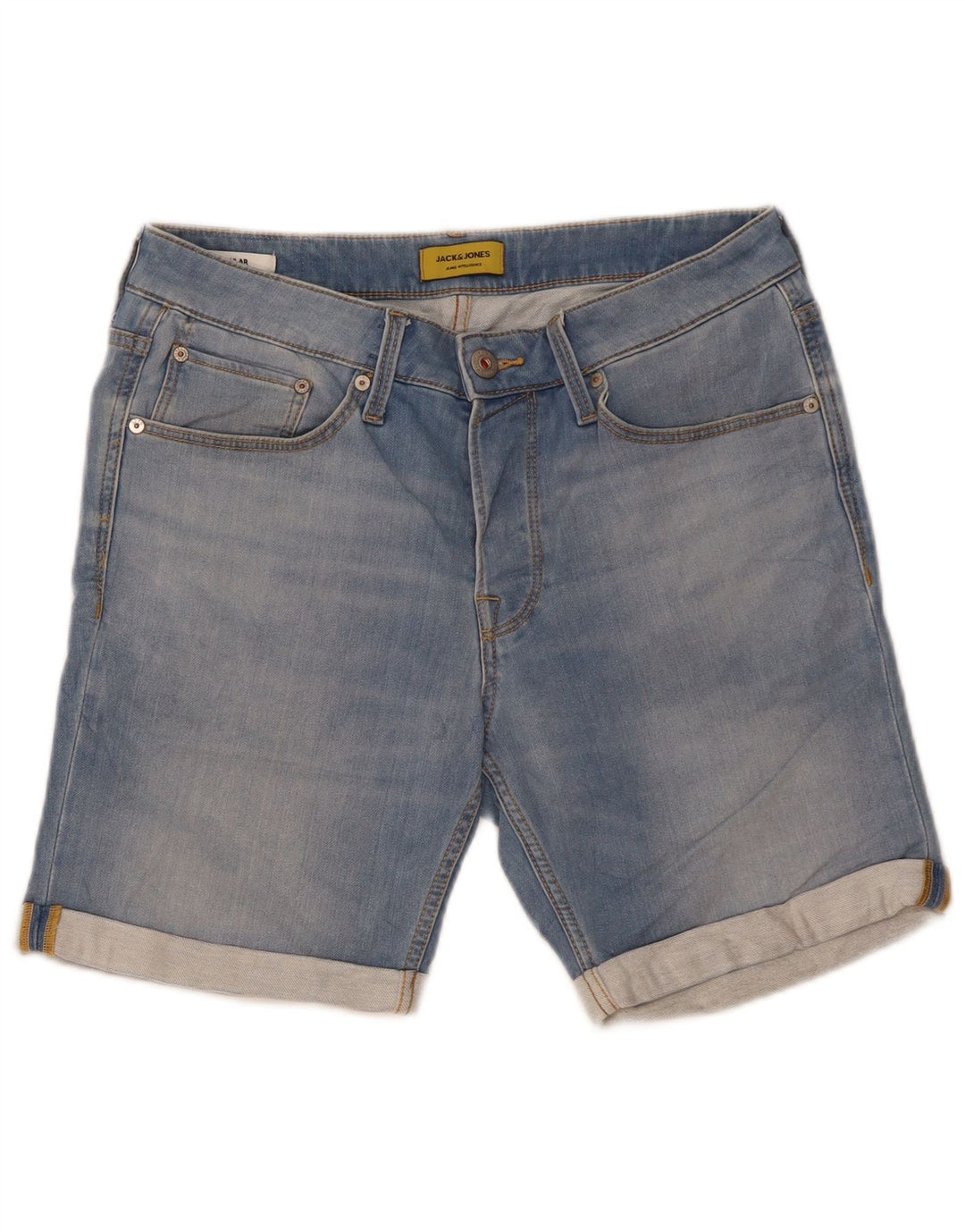 Jack & Jones Short En Jean Regular W32 Homme Bleu Coton