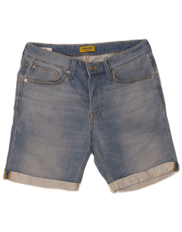 Jack & Jones Short En Jean Regular W32 Homme Bleu Coton